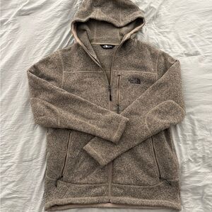 The North Face Men's Brown Hooded Sweater